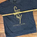 Stüssy Vintage womens Stussy en noir sweatshirt grey boat neck  sweatshirt size xs Photo 1