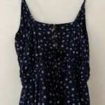 American Eagle  Floral V-Neck Romper Sz S Photo 4