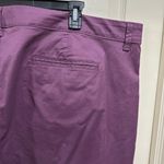 Old Navy pixie chino dress pants light purple plus size 26 short Photo 2