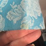 Dialogue  Womens  Blue Floral Button Up Blazer Size Large EUC Photo 4