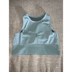Tahari  Sport Women's‎ Blue/Gray Sports Bra size medium Photo 4