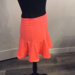 Mustard Seed New NWT Medium M Neon Pink skater ruffled skirt Photo 3