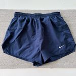 Nike Navy Blue High Rise Running Shorts Size Medium Photo 0
