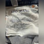 American Eagle  jeans distressed skinny stretch low rise med wash Photo 2