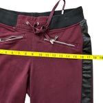 Ralph Lauren NWOT Lauren Joggers Burgundy XS Satin Trim Y2K Streetwear Urban Photo 6