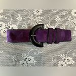 WOMEN DETAILS USA PURPLE CASUAL BELT SZ SMALL 80s Photo 1