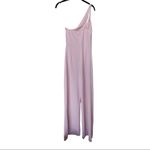 FAVLUX  Fashion Pink One Shoulder Jumpsuit Size Medium Photo 8