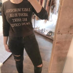 None Small cute cozy morning graphic sweatshirt Photo 1