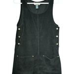 Vintage Y2K Express Corduroy Overalls Dress Size L Black Size L Photo 0