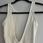 Bardot MOVING SALE  Ribbed High Neck, Low Open Back Bodysuit Photo 4