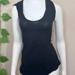 Zhen Nymph Black Corset Top Oversized Hood Size XS Photo 2