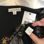 Ophelia Roe NWT Black Floral Long Sleeve Dress New Photo 4