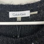 Calvin Klein New  0X Black Sequin Long Sleeve Sweater Dress Photo 6