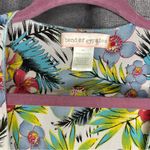 Band of Gypsies Cover Up Women's S/M Floral Sheer Open Boho Photo 2