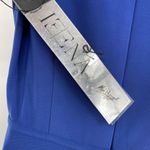 Mac Duggal  IEENA Double Slit High Neck Gown Royal Blue Sleeveless Gown Dress Photo 14