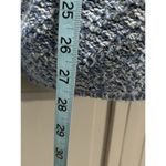 Fashion Bug Sweater Long Sleeve Size XL Chunky Knit Blue/White Boat Neck Photo 2