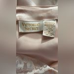 Victoria's Secret Vintage  Satin Chemise with Lace in Soft Pink Photo 3