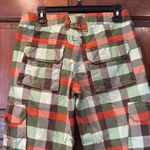 Burton  Stow Cargo Pant Lined Ski Snow Board Tartan Pants Womens Size S Small Photo 3