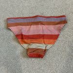 Aerie NWT  Jacquard Striped Bikini Bottom Women's Cinnabar Swim Beach Size XS Photo 4