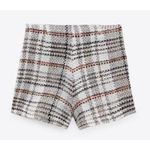 ZARA  Tweed Skort with Button Detail Photo 3