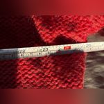 Anthropologie  Lottie Red Orange Cowl‎ Neck Sweater Size Large EUC Photo 4