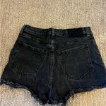 Abercrombie & Fitch The Cutoff Shorts High Rise Denim Shorts Black Size 4 Photo 2