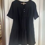 Magaschoni Magashchoni Cotton Mini Dress. Black. Size: Small.
100% Organic Cotton. Photo 0
