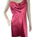 Victoria's Secret Victoria’s Secret Maroon Cowl Neck Spaghetti Strap Slip Dress Photo 0