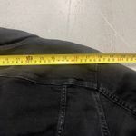 Calvin Klein  Women's Stretch Black Denim Jacket Size XXL Button Front Outerwear Photo 7