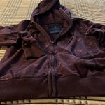 American Eagle  Outfitters lilac sweatshirt jacket with zipper and with silver … Photo 2