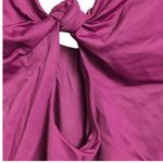 ANDIE The Santorini Plum One Piece Keyhole Cutout Adjustable New L Photo 2