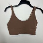 Lululemon  align reversible yoga bra metallic shimmery and‎ brown women’s size 8 Photo 9