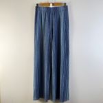 Urban Renewal Urban Outfitters Renewal Parties Remnants Shimmer Plisse Pant Medium Wide Leg Photo 4