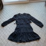 Gianni Bini  LBD Mia lace tiered closet staple cocktail Christmas New Year size 4 Photo 4