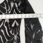 Lace Maxi Dress Long Sleeve Elegant Evening Party Cocktail Dress XS Black Photo 1