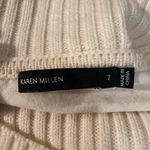 Karen Millen  Ivory Turtleneck Cowl Neck Knit Sweater Preppy Cottagecore Boho Photo 4