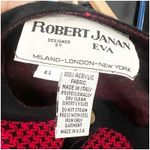 Robert Janan Designed By Eva Midi Vintage Houndstooth Dress Red & Black Size 6 Photo 7