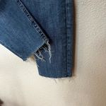 Reformation  Womens 25 Medium Wash High Waisted Frayed Hem Ankle Jeans Photo 3