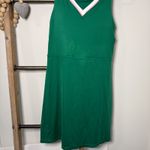 Xersion  Women Green V Neck Sleeveless Tennis Dress Quick Dri Size Medium NWT Photo 3