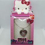 Sanrio NWT Hello Kitty Heart Shaker Necklace Photo 1
