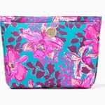 Lilly Pulitzer , Blue Rhapsody- Orchid You Not Swim, Neoprene Pouch, New w/o Tags Photo 2