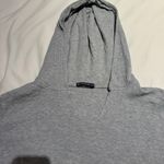 Brandy Melville Grey Collette Thermal Hooded Long Sleeve Photo 1