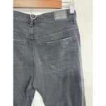 American Eagle Distressed Black Straight Leg Jeans Women's 2 Long Grunge Y2K Photo 5