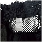 XL 16/18 Elegant Black Crochet Pants Photo 3