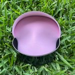 Bebe Y2K  black and pink soft sunglass open close fold case Photo 2