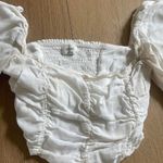 Wilfred  puff sleeve crop top Photo 5