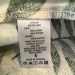 Lush Clothing NEW LUSH Linen Blend Leaf Print Romper S Photo 8