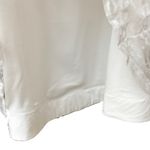 Monique Lhuillier NWT ML Long Bishop Sleeve Cocktail Minidress In Porcelain Photo 13