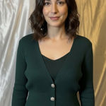 ZARA  Women's Black Cardigan with Button Accents A0417 Photo 0