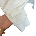 superdown Ria White Ribbed Tie Back Cropped Turtleneck Top Women’s Size S Photo 7